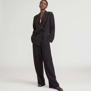 NEW. Everlane City Stripe 2 Piece Suit. NWT